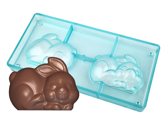 Chocolate Mould- Resting Bunny