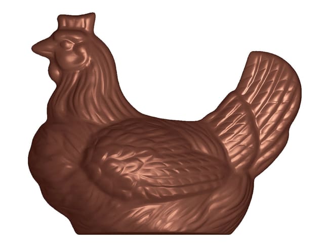 Rooster Chocolate Mould - 14 x 11,4cm