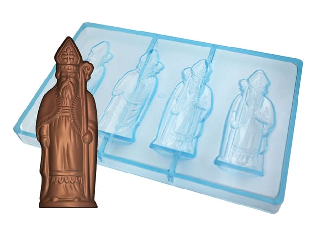 Chocolate Mould - Saint Nicholas 14cm