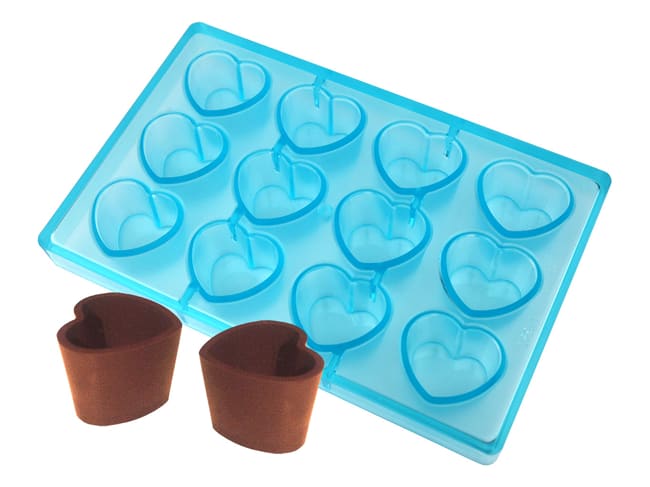 Chocolate Mould - heart-shaped cup