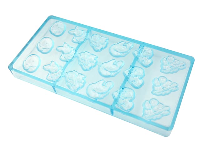 Tritan Mould - Various Easter Shapes (18 cavities)