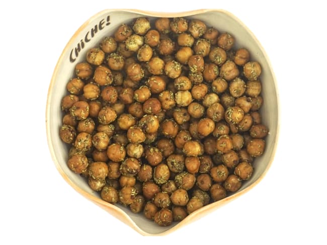 Organic Appetizer - Roasted chickpeas, mustard & rosemary - 90g - Chiche