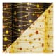 Chocolate transfer sheet - stars on lines - Pack of 10 sheets - Décors et Créations
