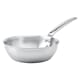 Alchimy stainless steel convex sauteuse frying pan - multilayer - Ø 24 cm - De Buyer