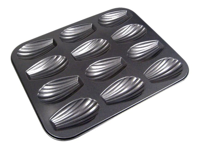 Non-Stick 12 Madeleine Tin - 25,5 x 20cm - De Buyer