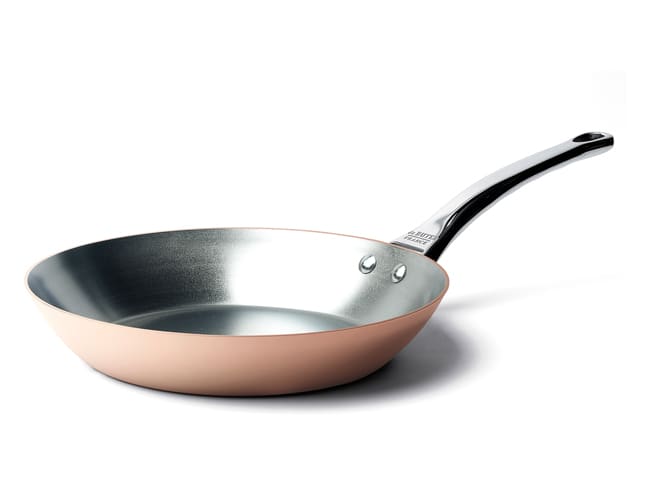 Copper/Stainless Steel Frying Pan - Prima Matera - Ø 24cm - De Buyer