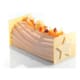 Yule Log Plastic Texture Sheets (x 4) - 30 x 18.5cm - De Buyer