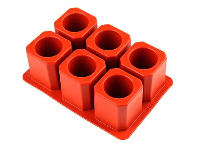 Ice Shot Glass Silicone Mould - Square - Déco Relief