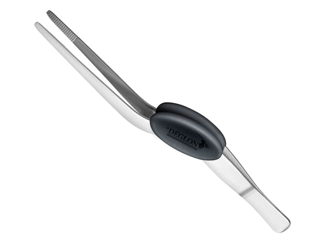 Angled dressing tongs - 16 cm - Déglon