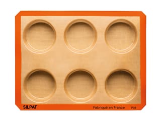 Silpat silicone Mould - 6 Rounds