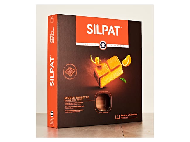 Silpat silicone Mould - Tablet - 21 x 21 cm - Demarle