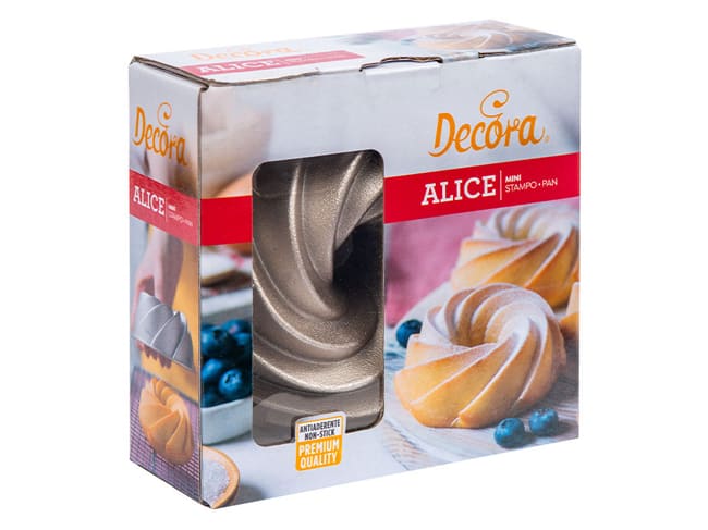 Mini Alice Bundt Cake Mould - Ø 10 x H 5cm - Decora