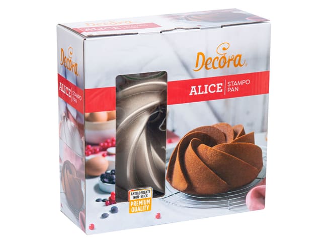 Alice Bundt Cake Mould - Ø 24cm x H 9cm - Decora