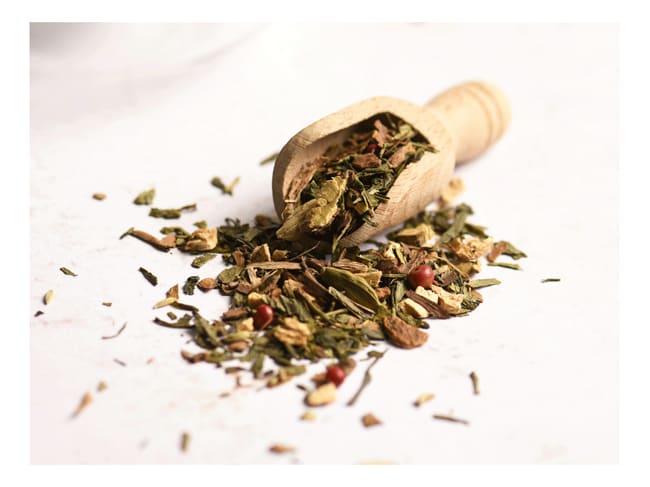 Green tea with spices - 100 g - Euskaren