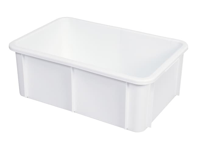 35L Reinforced Storage Bin - White - Gilac