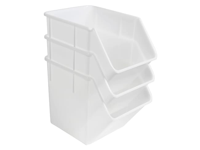 40L Ingredient Bin - White - Gilac