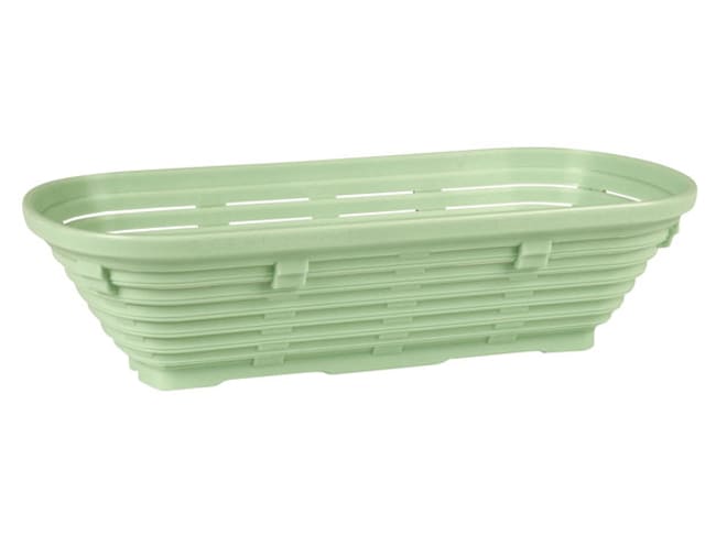 Plastic Banneton - for 500 g - 23 x 14 x 9 cm - Gilac