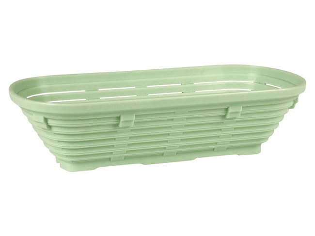 Plastic Banneton - for 750 g - 26 x 14 x 9 cm - Gilac