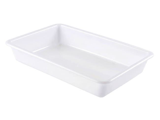 Gilac White 3L Flat Tray - 34 x 23 x H 7cm - Gilac