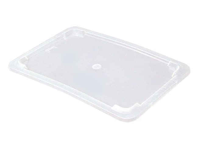 Lid for 3 L flat container - transparent - Gilac