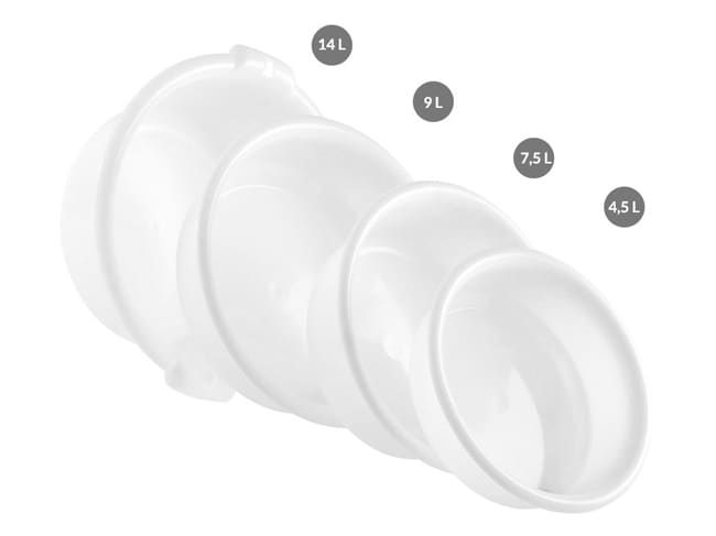 4.5L Round Container - Ø 32cm - Gilac