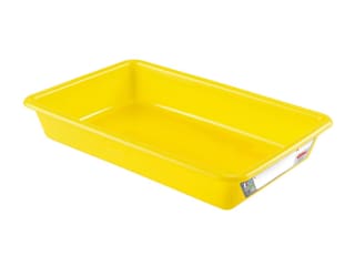 Yellow 3L Flat Tray