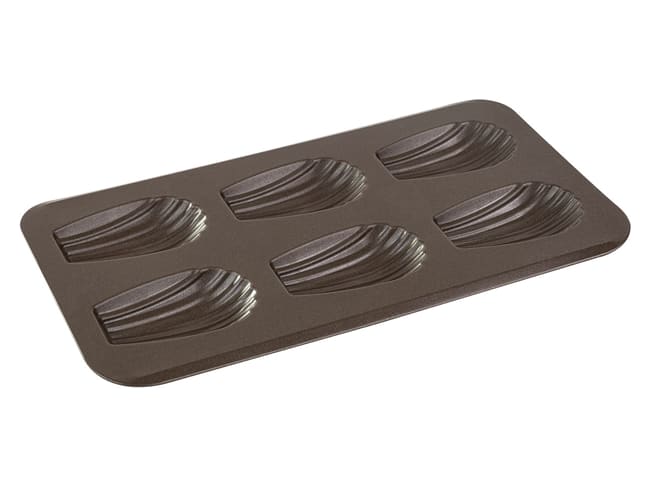 Large madeleines mould - 6 cavities - Gobel