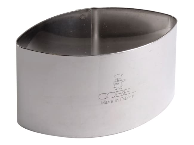 Calisson Ring Mould - Stainless Steel - 4.5 x 2.8cm - Gobel