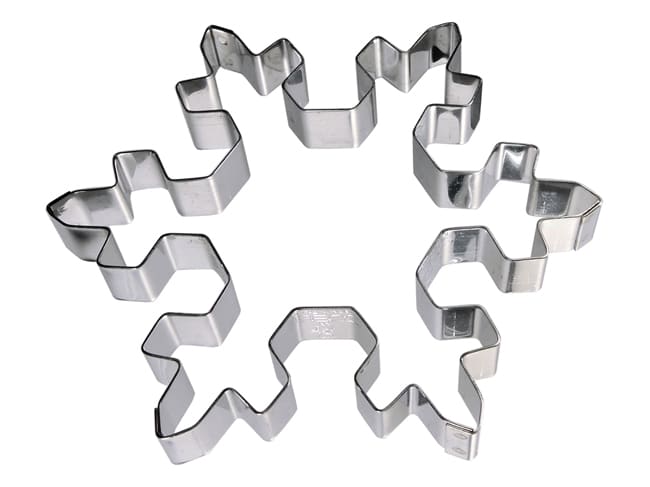 Stainless Steel Ring - Snowflake Ø 11.5cm - Gobel