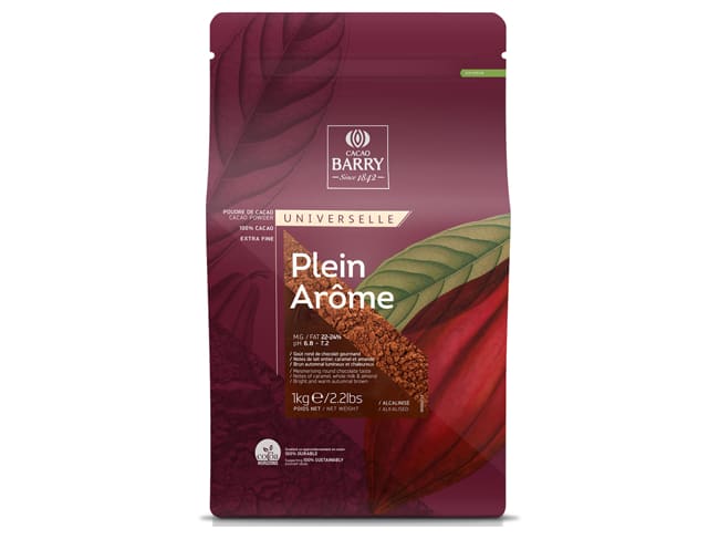 Plein Arôme Cocoa Powder - 1kg - Cacao Barry