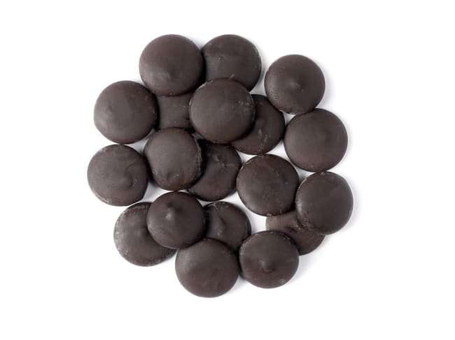 Mi-Amère Dark Chocolate Couverture Pistoles - 58% cocoa - 5kg - Cacao Barry