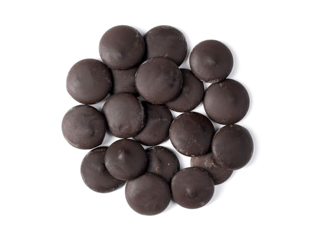 Force Noire Dark Laboratory Chocolate Pistoles - 50% cocoa - 500g - Cacao Barry