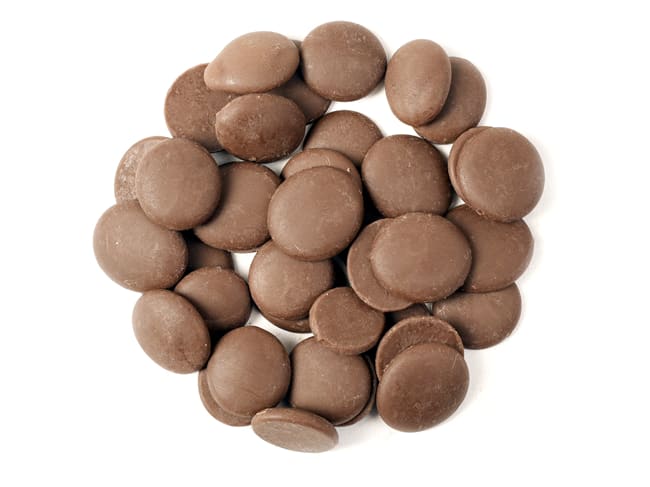Lactée Barry Milk Chocolate Couverture Pistoles - 35% cocoa - 500g - Cacao Barry