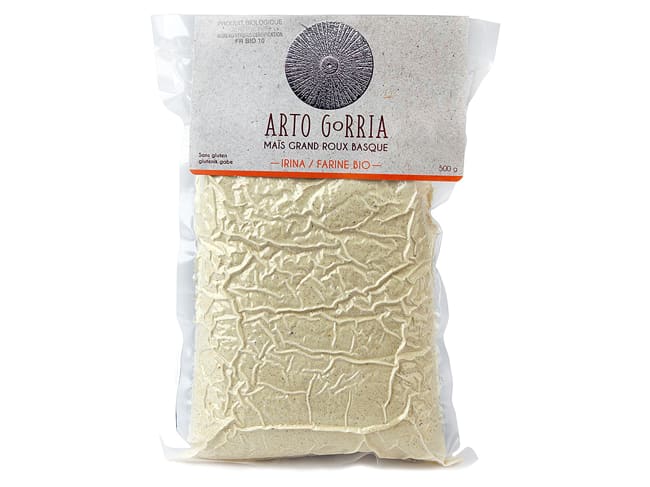 Basque Grand Roux Organic Corn Flour - 500g