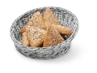 Gray bread Basket