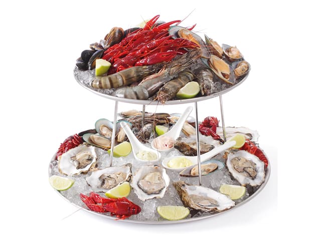 Seafood tray stand