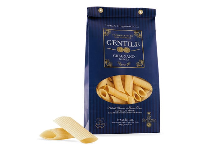 Penne Rigate Pasta - 500g - Gentile di Gragnano