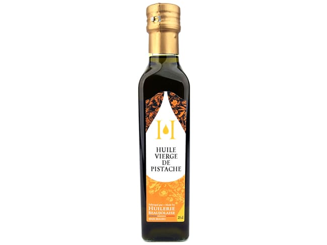 Virgin Pistachio Oil 25cl - Huilerie Beaujolaise