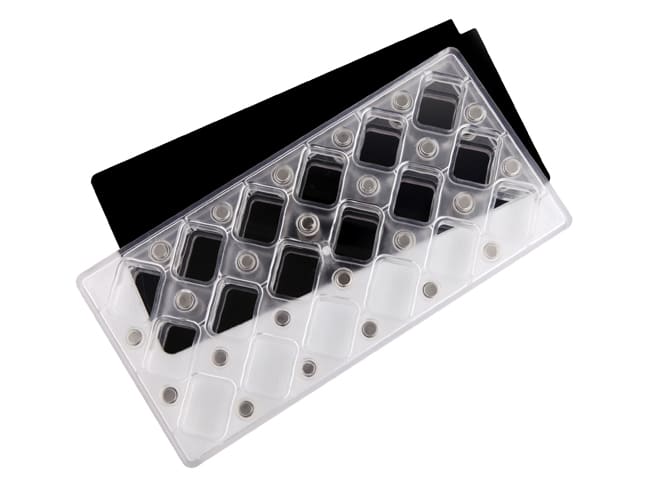 Magnetic Chocolate Mould - 18 Rectangles - 27,5 x 13,5cm - Ibili