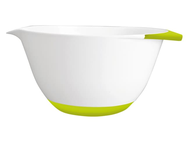 Plastic Mixing Bowl - Non-slip base - Ø 24cm - Ibili