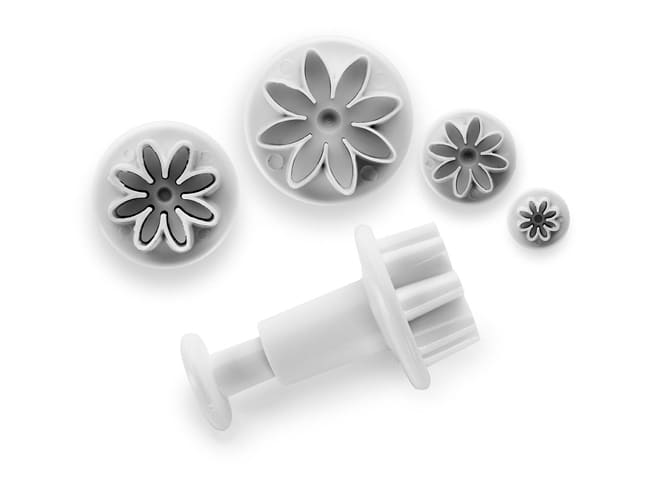 Plunger Cutter - Daisy - x 4 - Ibili