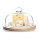 Tray for cheese - with glass bell - Ø 26 cm - Ibili