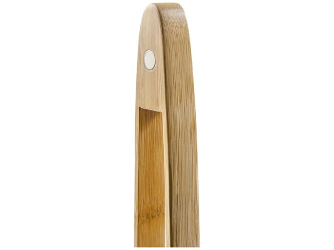 Magnetic Wooden Toast Tongs - 28cm - Ibili