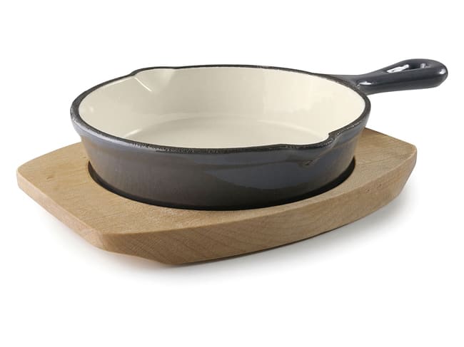 Grey Cast Iron Skillet Ø 13.5cm - Lacor