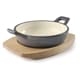 Grey Cast Iron Round Casserole Dish - Ø 16cm - Lacor