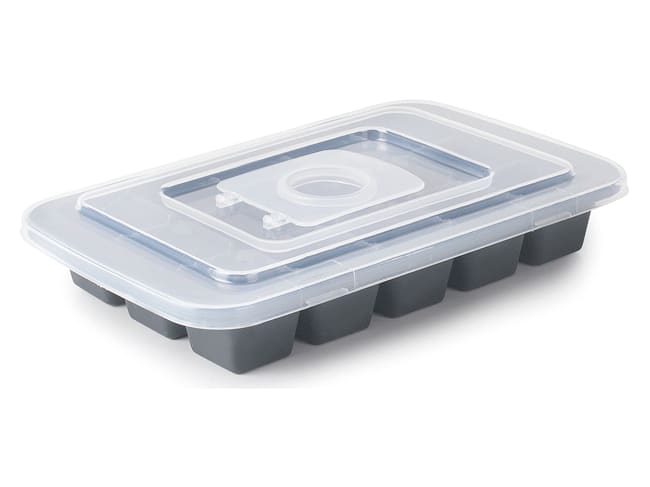 Ice Cube Tray - Silicone - 15 ice cubes - Lacor