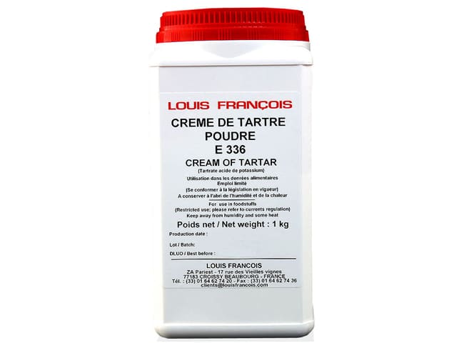 Cream of Tartar - 1kg - Louis François