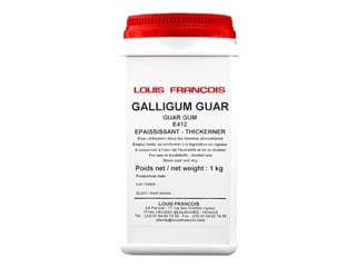 E412 Guar Gum Powder - 1kg - Louis François