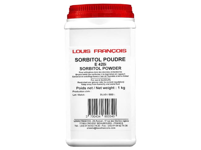 Sorbitol powder E420i - 1 kg - Louis François