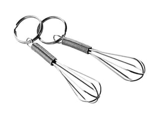 whisk key-ring (x 2)